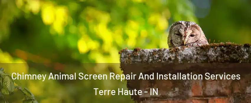  Chimney Animal Screen Repair And Installation Services Terre Haute - IN