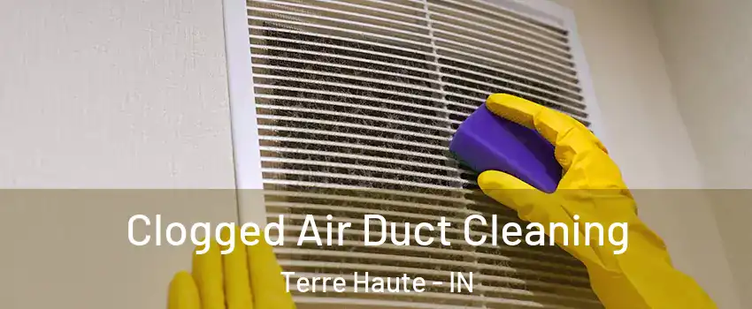  Clogged Air Duct Cleaning Terre Haute - IN