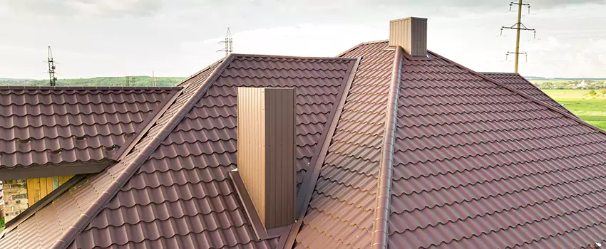 Residential Chimney Flashing Restoration in Terre Haute, IN