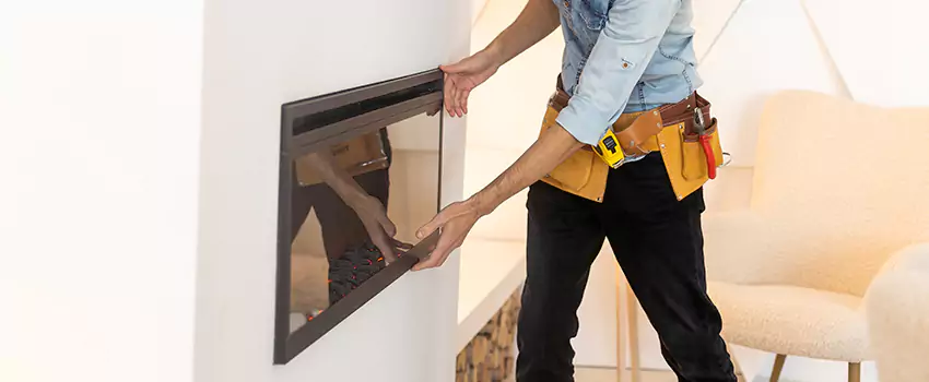 Metal Fireplace Installation in Terre Haute, Indiana