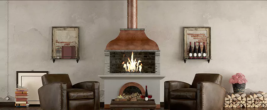 Thelin Hearth Products Providence Pellet Insert Fireplace Installation in Terre Haute, IN